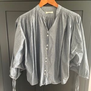 Doen O'Keefe Blouse | Denim